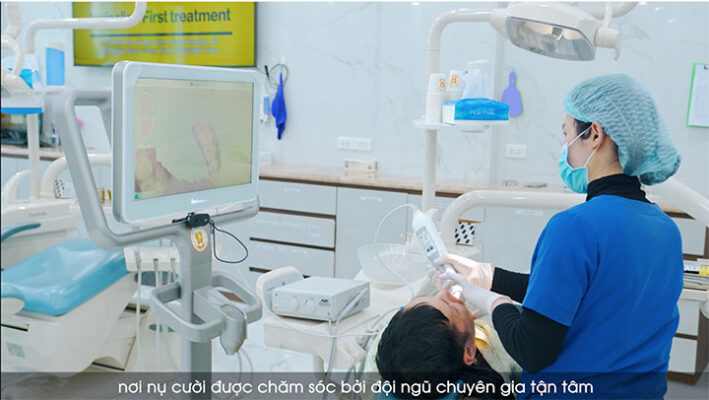 Hệ thống thiết bị cấy ghép răng Implant hiện đại tại Tâm Thiện Mỹ có gì? 9 máy quét i-tero