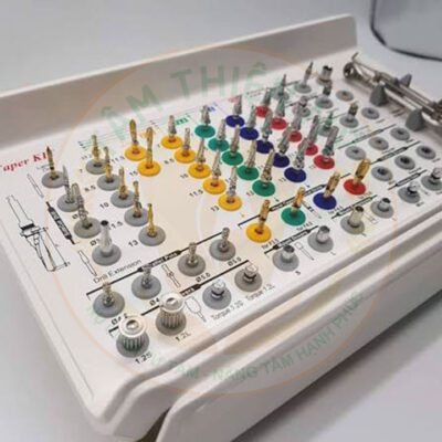Hệ thống thiết bị cấy ghép răng Implant hiện đại tại Tâm Thiện Mỹ có gì? 5 Bộ mũi khoan Implant