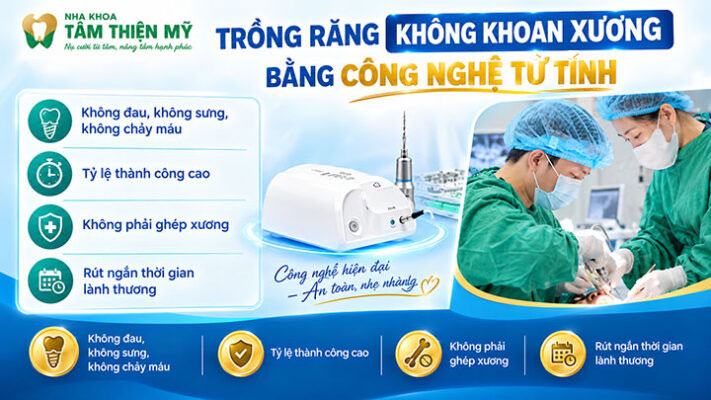 trồng răng implant từ tính